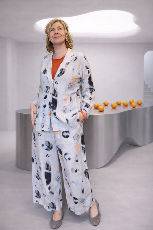 Bitte Kai Rand lininės kelnės Tender Totem