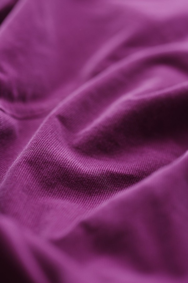 McVERDI velvetinė ciklameno spalvos suknelė (46 dydis)