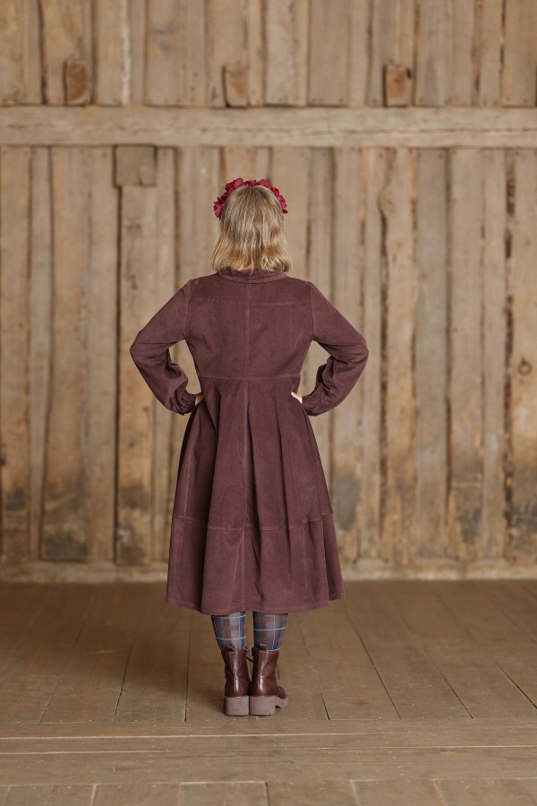 McVERDI velvetinė suknelė Kirsten