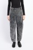 Neirami velvetinės kelnės Silver
