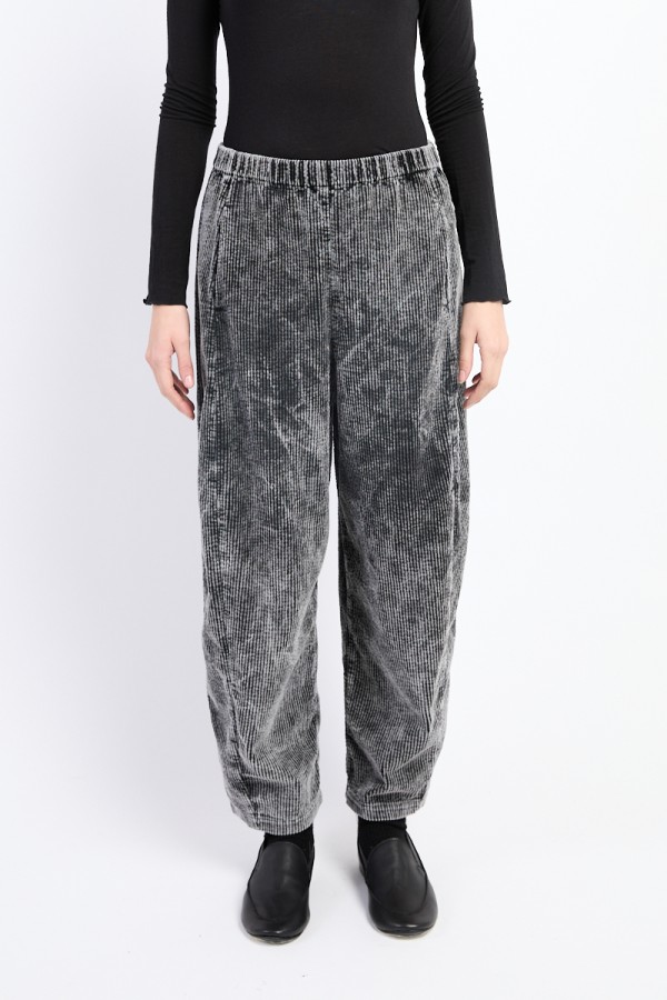 Neirami velvetinės kelnės Silver