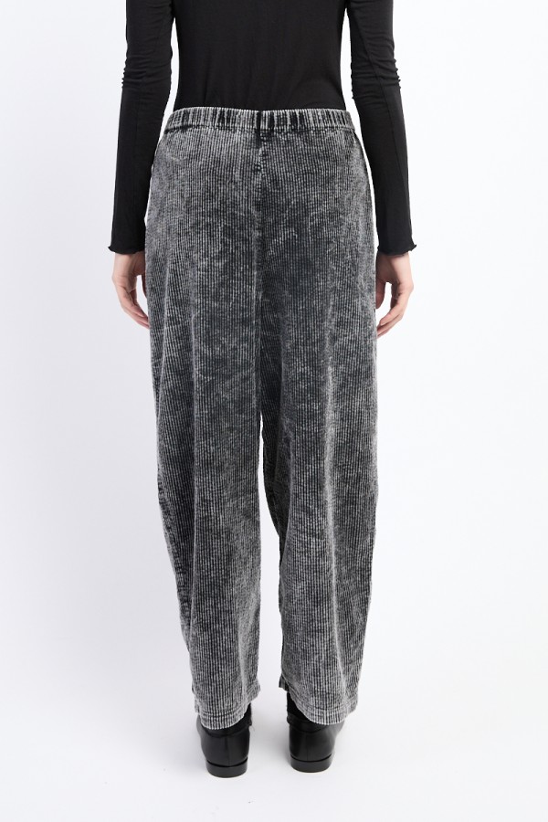 Neirami velvetinės kelnės Silver