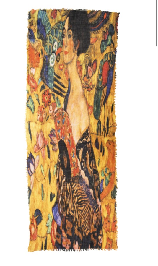 Otra Cosa vilnonis šalikas Klimto Moteris Otra Cosa vilnonis šalikas Klimto Moteris