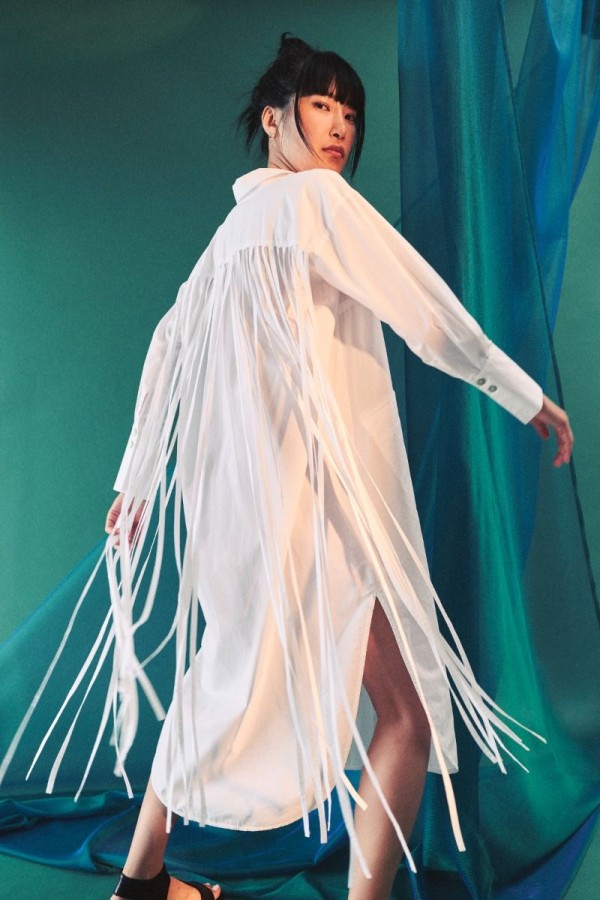 Bitte Kai Rand marškiniai Kami White