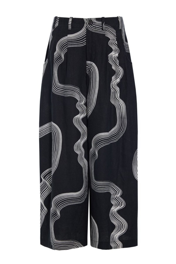 Bitte Kai Rand lininės kelnės Waves