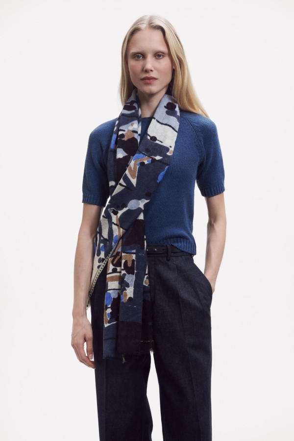 Epice Paris vilnonis šalikas Graffiti Epice Paris vilnonis šalikas Graffiti