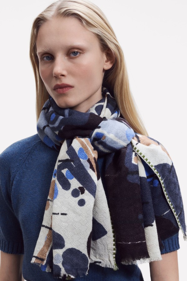 Epice Paris vilnonis šalikas Graffiti Epice Paris vilnonis šalikas Graffiti