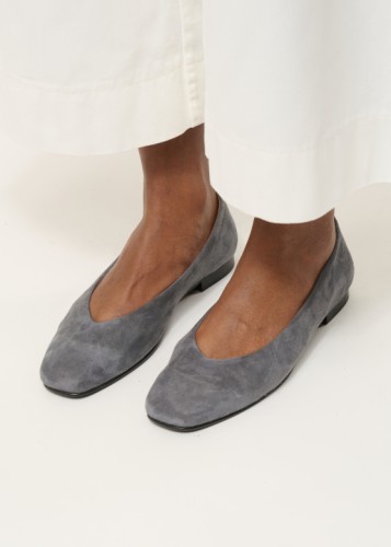 Humility zomšinės balerinos