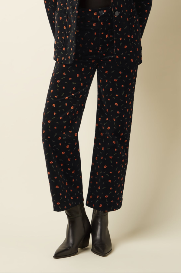 King Louie aksominės kelnės