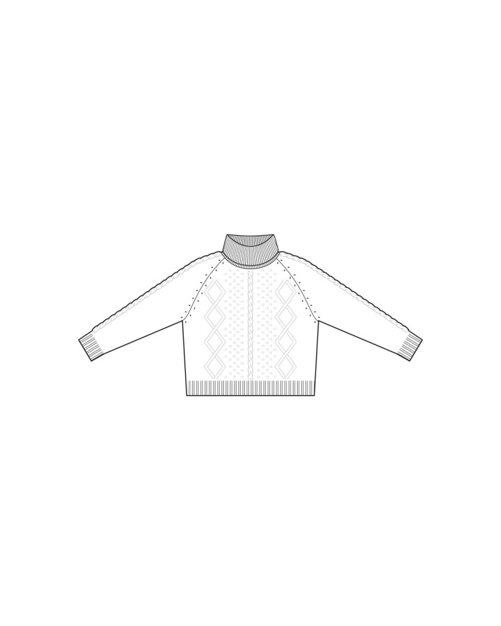 Mansted merino vilnos megztinis Camille