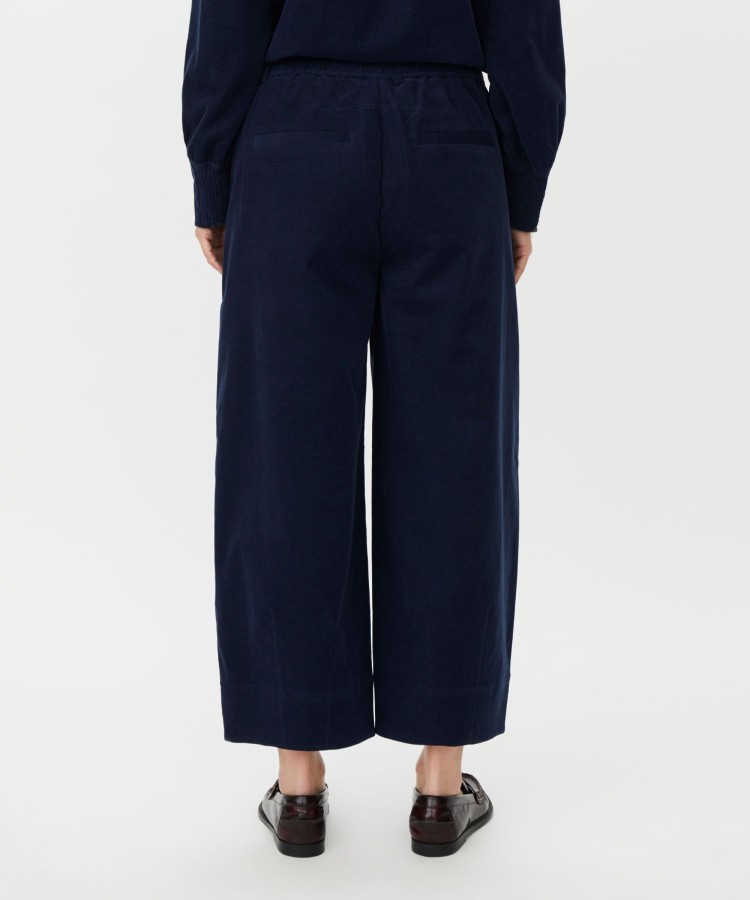 Masai velvetinės kelnės Pylenna Blue