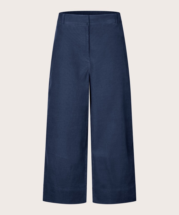 Masai velvetinės kelnės Pylenna Blue