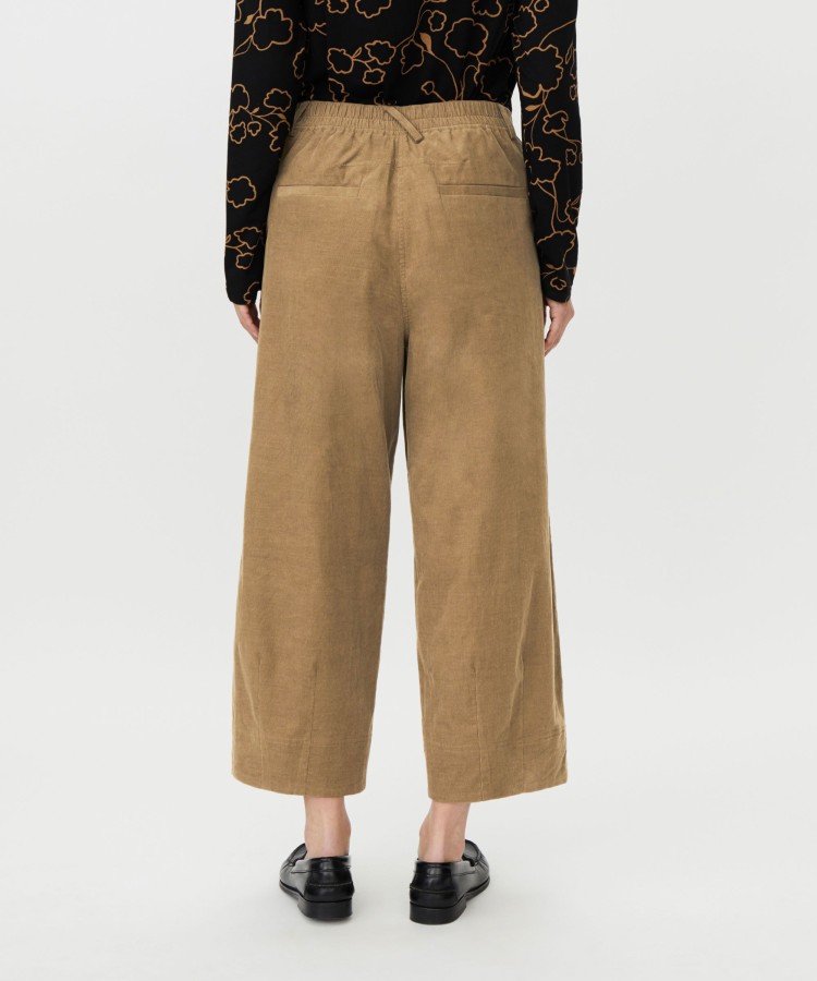 Masai velvetinės kelnės Pylenna Oak