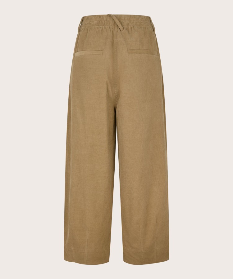 Masai velvetinės kelnės Pylenna Oak