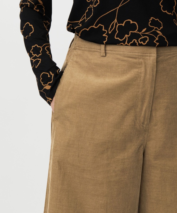 Masai velvetinės kelnės Pylenna Oak
