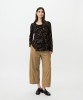 Masai velvetinės kelnės Pylenna Oak