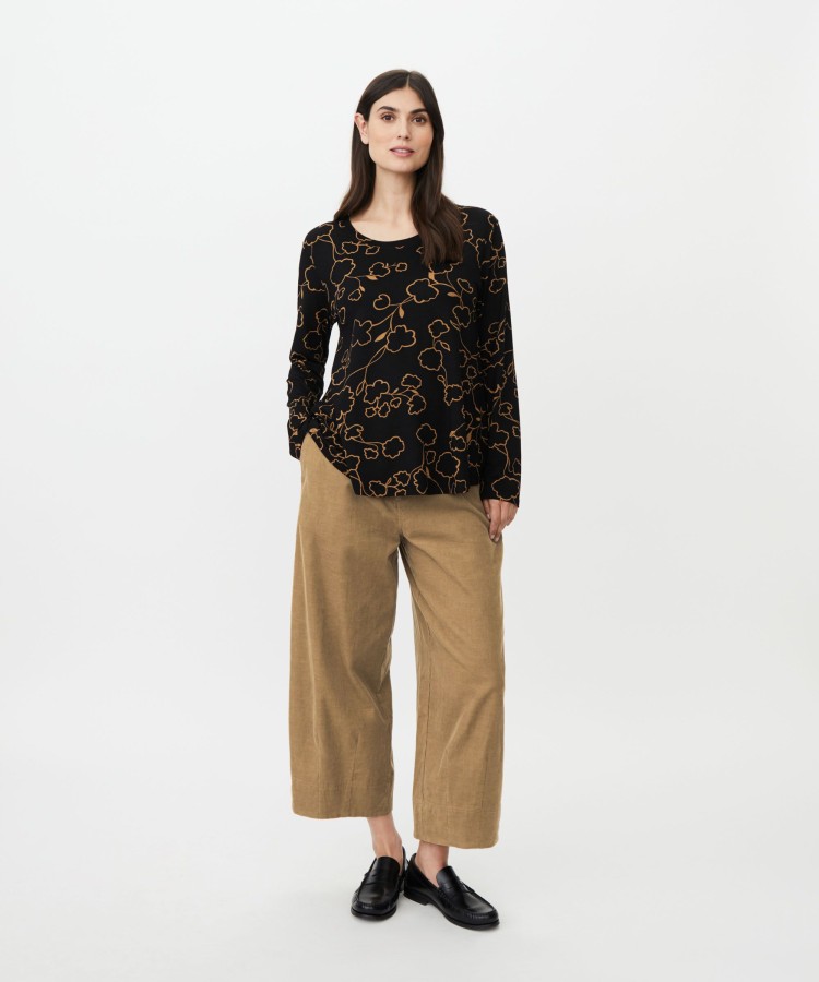 Masai velvetinės kelnės Pylenna Oak