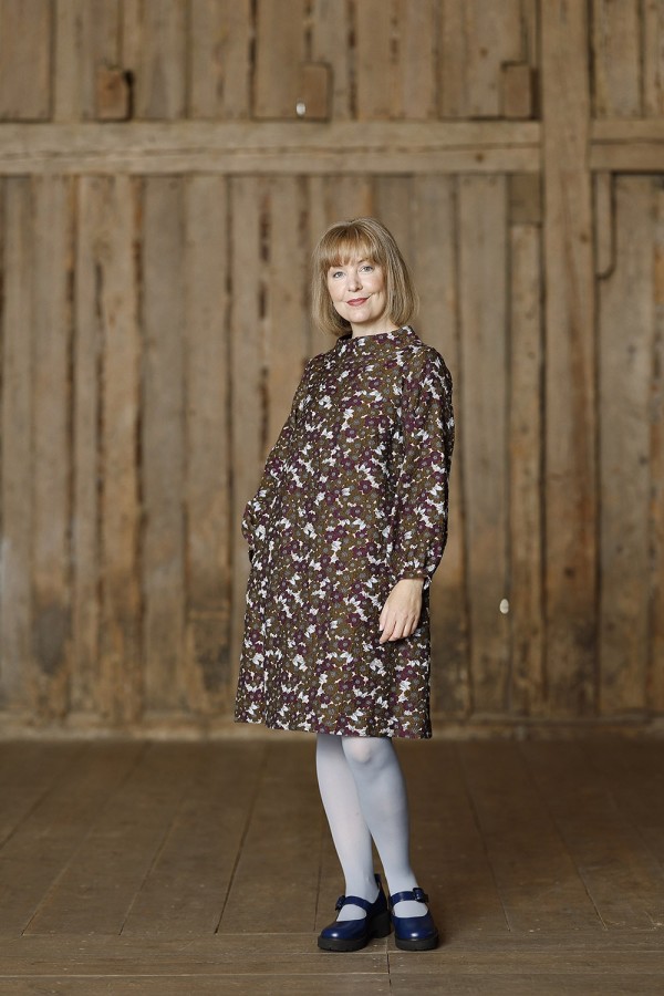 McVERDI žakardinė suknelė Dorte