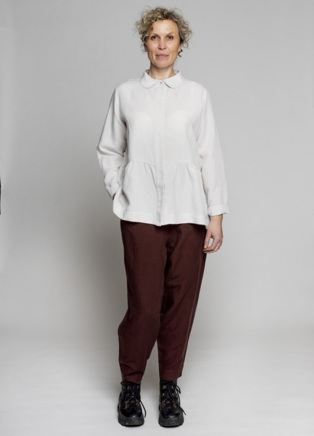 Muse Wear palaidinė Tencel Linen Chestnut
