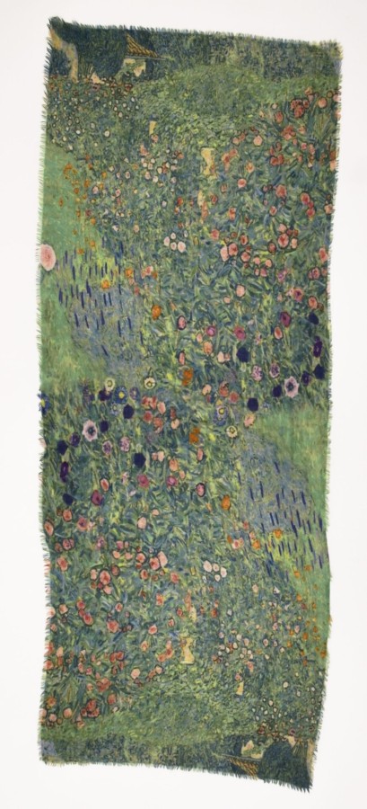Otra Cosa vilnonis šalikas Gustav Klimt ,,Garden''